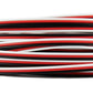 OliYin 50 feet 22AWG Servo Cable 3p Line for Futaba JR RC Servo Hobby Model Aircraft Model Wiring 60 corex0.08mm