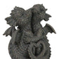 Ebros Whimsical Romantic Valentines Small Baby Garden Dragons Cuddling Tight Statue 5.25' Tall Dragon Fantasy Decor
