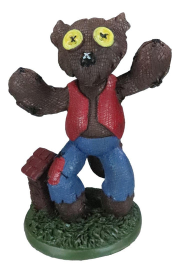 Ebros Day Of The Dead Nursery Tales Villain Pinheadz Monster With Voodoo Stitches Figurine Halloween Collectible Fantasy Mythical Beings Undead Apocalypse Horror Icon (The Big Bad Wolf)