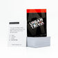 Urban Trivia Game - Black Card Game for Culture, Trivia on TV, Movies, Music & Sports - 1st Edition, Cardstock, Black/White