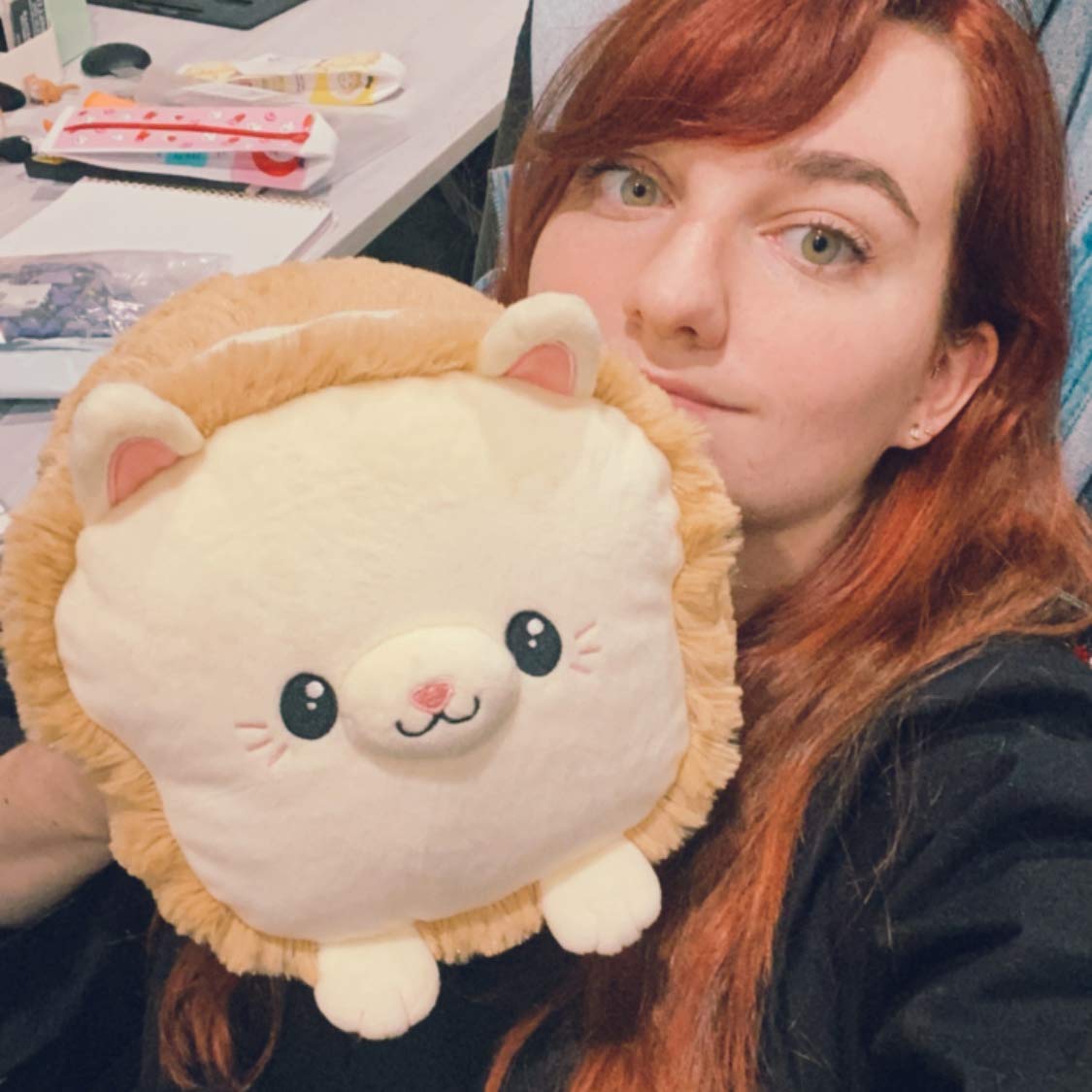 Squishable Mini Loaf Cat Plush Toy - 7" Tan Soft Plush - Model 841024112948