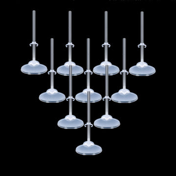 Apohalo 10Pcs Doll Stands Action Figure Stand, Doll Stand Display Holder, Ideal Doll Display Stand Support With Adjustable Waist