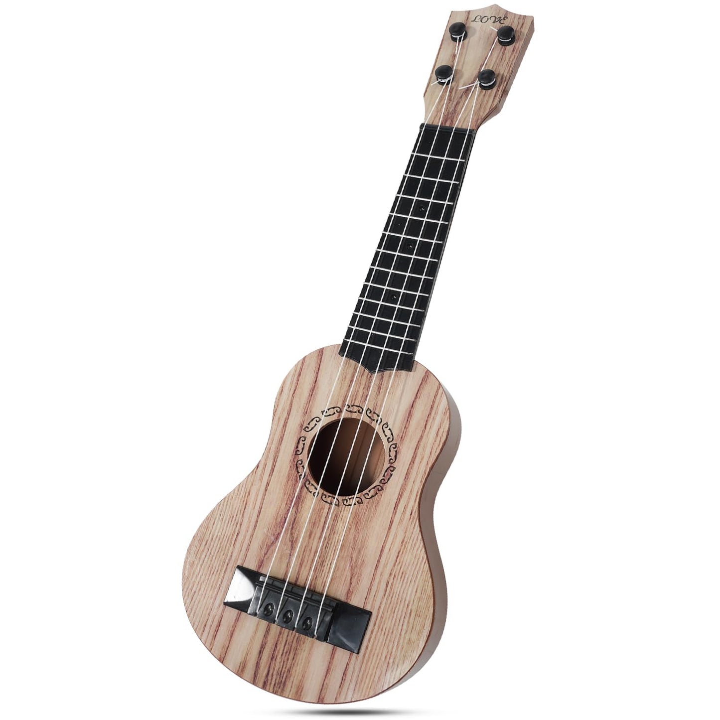 Raimy 17In Kids Ukulele Guitar - 4 Strings Mini Guitar Children Musical Instruments Educational Toys With Picks For Toddler Kids
