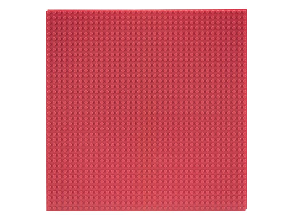 Slabdreamlab 12'X12' Slab Lite Baseplate For All Major Building Bricks And Blocks (Bright Pink, Single)