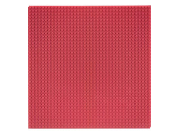 Slabdreamlab 12'X12' Slab Lite Baseplate For All Major Building Bricks And Blocks (Bright Pink, Single)