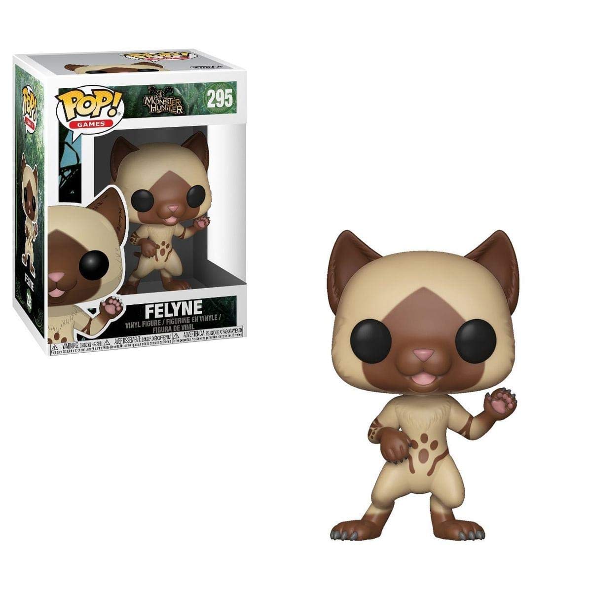 Funko Pop! Monster Hunter Felyne Collectible Figure - 3.75" Vinyl - White - Model 27343
