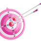 Bow And Arrow Playset With Quiver And Target (Pink)