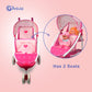 Baby Doll Stroller Anivia Twin Doll Stroller Heart Design Birthday Gifts For Toddlers And Girls Baby Doll Double Stroller, 1:1 Foldable Double Doll