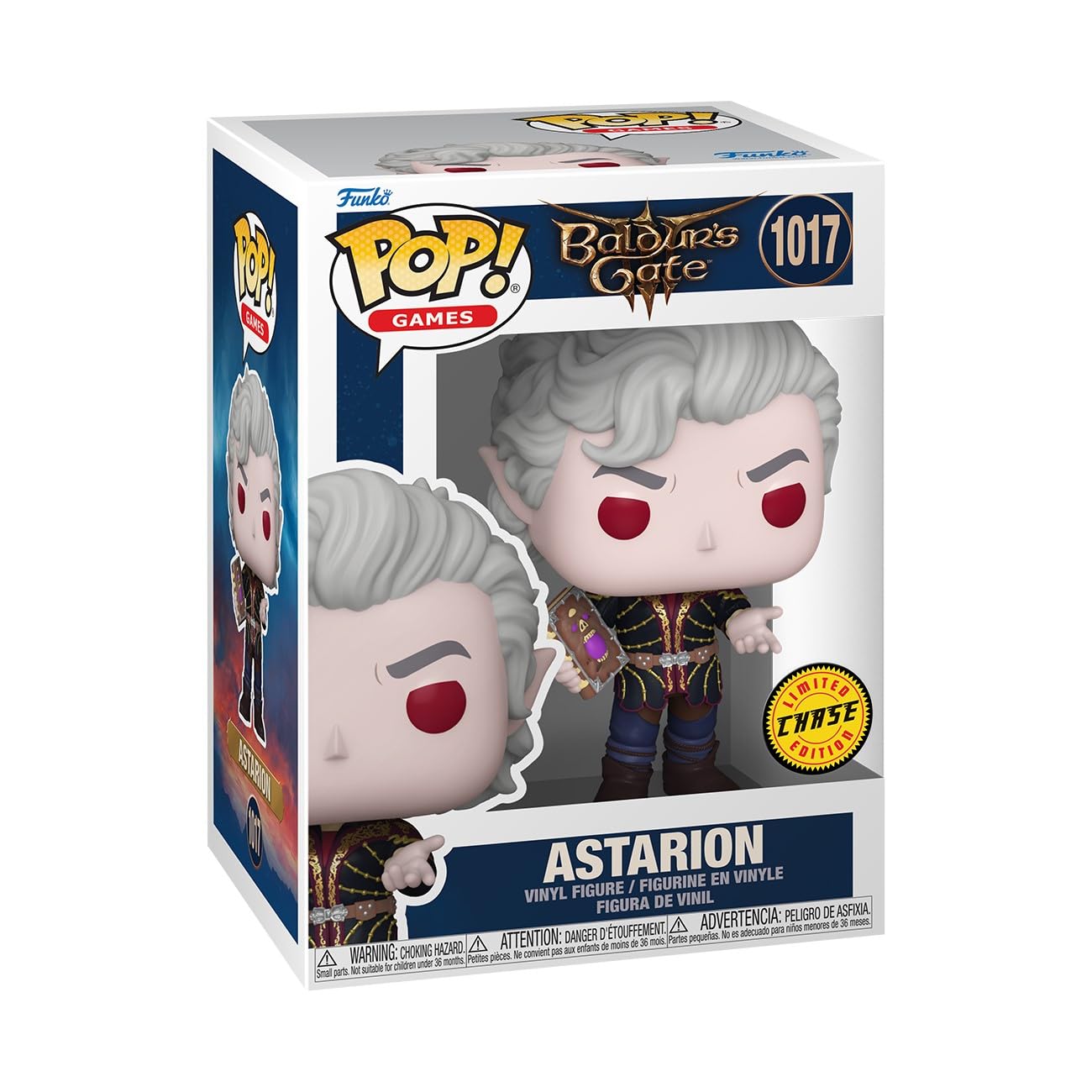 Funko POP Games: Baldurs Gate - Astarion - 1/6 Odds for Rare Chase Variant - Baldurs Gate 3 - Collectable Vinyl Figure - Gift