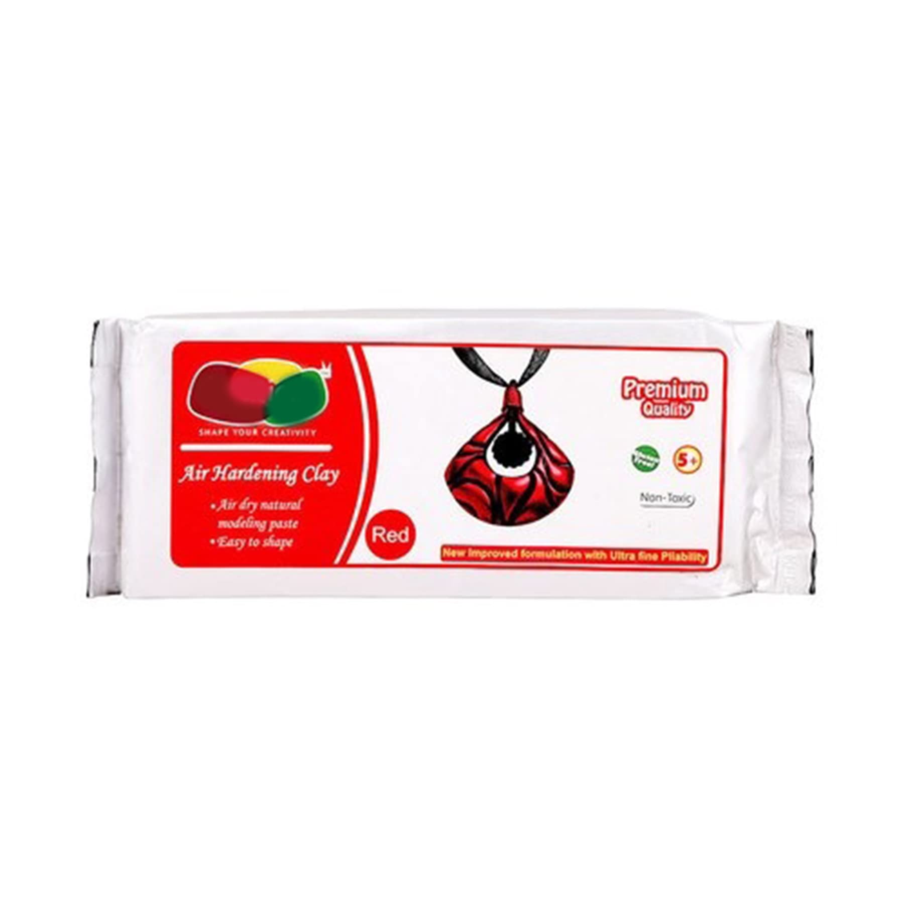 Bestubuy Air Hardening Clay Sb19 (500 Gm_Red)