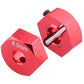 HobbyPark 14mm Aluminum Wheel Hex Parts for Arrma 1/10 Granite 4X4, Big Rock, Senton, Replacement of AR310871 (Red)