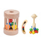 Trendivibe 3Pcs Wooden Rattles Toy Shaker Wooden Baby Toys For Infant Girls Boys Babies| Baby Learning Toy | Infant Activity Toy