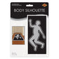 Beistle PSI Body Silhouette