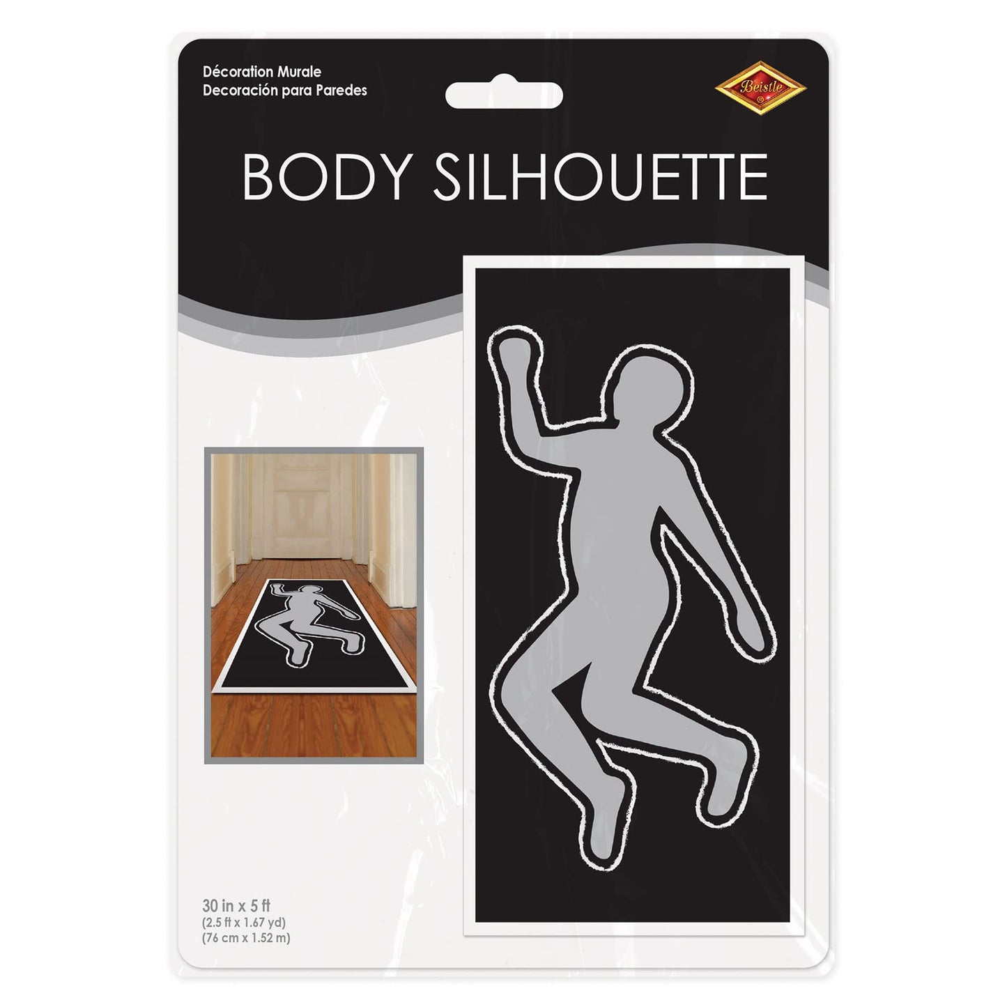 Beistle PSI Body Silhouette