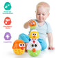Moontoy Chicken Toddler Easter Eggs Toys, Nesting Dolls Stacking Toys For Toddlers 1-3 Matching Shape Sorters Sensory Preschool Learning Baby Easter Basket Stuffers Gifts 6-12 12-18 Months, 1 Year Old