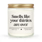 Niyewsor 40th Birthday Gifts for Women Men, 40th Birthday Candle, 40th Birthday Gifts for Her Him, 1985 40th Birthday Decoration