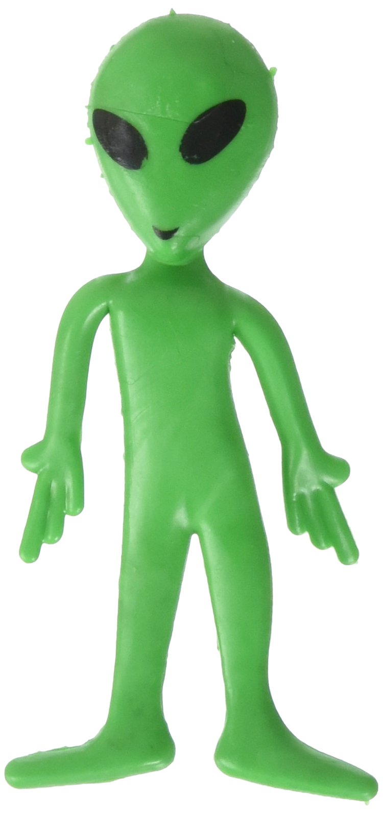 Rhode Island Novelty 097138619785, Bendable Alien Toys (1 Dozen), Multicolor, One Size