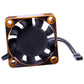 RC Motor Cooling Fan 40x40mm 16000RPM 540 550 Motor ESC Heatsink Brushless Cooling Fans for 1/10 1/8 RC Car (Black&Gold)