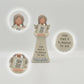 Blossom Bucket Feather & Grace With Frame Friend Figurine 13352