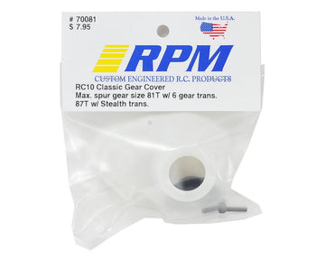 RPM RC10 & RC10T Classic Gear Cover RPM70081 Electric Car/Truck Option Parts