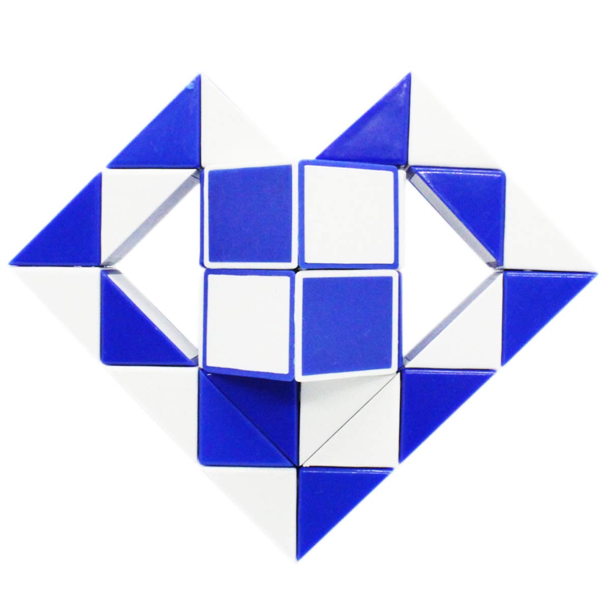 Mipartebo Magic Snake Cube Twist Puzzle 36 Wedges Large Size Twist Fidget Snake Toys Gift Party Favors Game Goodie Bag Fillers Christmas Stocking Stuffers For Kids Adults Teens Blue