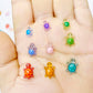100Pcs Mini Lollipop Decor For Dollhouse Resin Tiny For Lollipop Crafts Fairy Garden Dollhouse Micro Landscaping Decoration