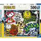 Ravensburger - Peanuts Graffiti Puzzle, 500 Pieces Panorama, Puzzle Adults