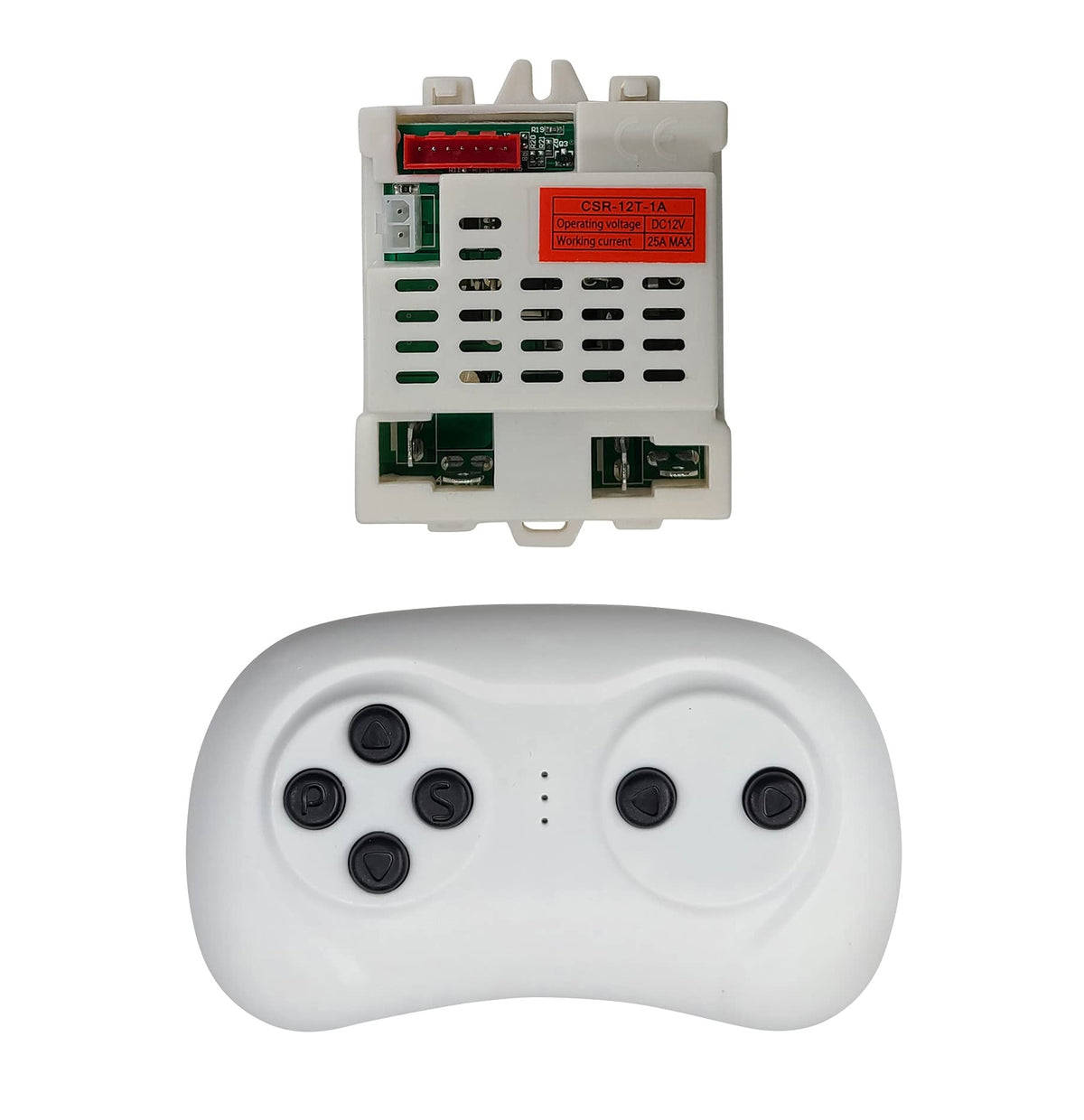 2.4G Bluetooth CST1A FCC Remote Control and CSR12T1A Receiver Control Box Mother Board for Kids Powered Wheels Children Elect