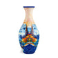 JBD mature-themed 3D Puzzle Vase - 160-piece DIY vase Set  Waterproof and Glue-Free Home Decor  Thanksgiving Puzzle  rebuildable Geometric Art (9.6x4.3 inches  Multi-Color Castle)