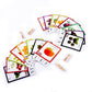 Monkey Minds Clip The Card  Missing Numbers (Fruits & Veggies) Early Educational Toy And Learning Activity//Concept Of Counting