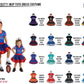 Modern Hero Dallas Cowboys Girl'S Nfl Mvp Tailgate Tutu Dress Costume, Size Large