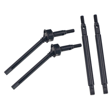 DJX #45 Hard Steel Front & Rear Axle CVD Drive Shafts for 1/18 RC Crawler Car Traxxas TRX4M TRX4-M Upgrade Parts