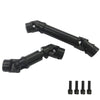 HOPLEX Stainless Steel Drive Shaft with Black Coating Front Rear Center Driveshafts for 1/18th TRX4M Defender Bronco RC Crawler