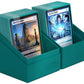 Ultimate Guard Boulder Solid 100+, Deck Case For 100 Double-Sleeved Tcg Cards, Petrol, Secure & Durable Storage For Trading Card
