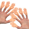 DR DINGUS Finger Hands (10 Pack w/Gift Box) - enhanced Rubber Little Tiny Finger Hands - Fun and Realistic Design - Ideal for Puppet Show  Gag Present  Fun for All Kids!