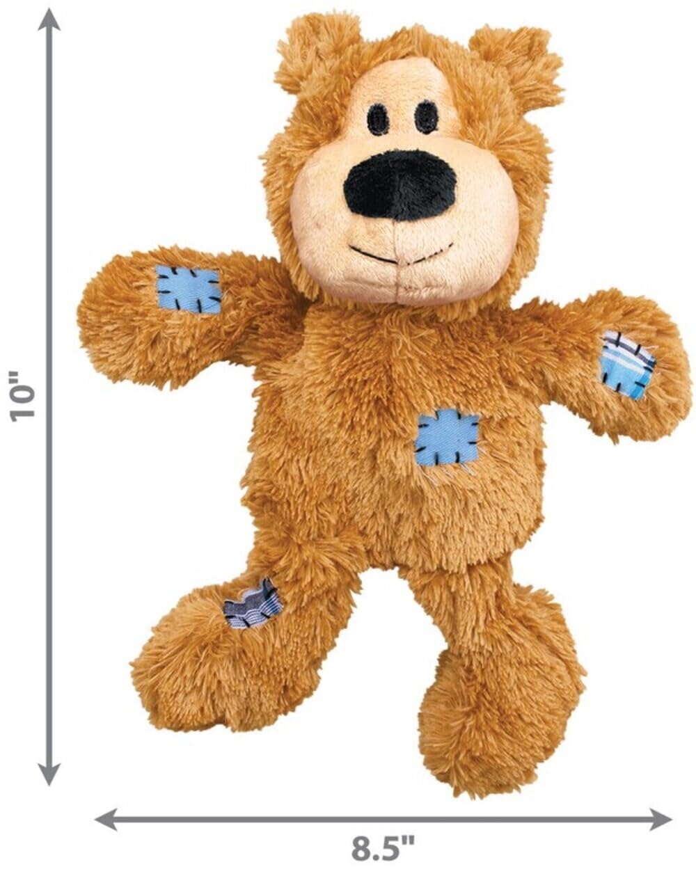 Kong Wild Knots Bears Durable Dog Toys Size:Med/Large Pack Of 2, Medium Breeds