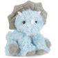 Bearington Lil' Tracer Plush Stuffed Animal Dinosaur With Rattle, 5 Inch