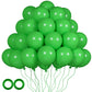Voircoloria 105Pcs Green Balloons 12Inch Party Latex Balloons For Birthday Dinosaur Baby Shower St. Patrick'S Day Summer Jungle