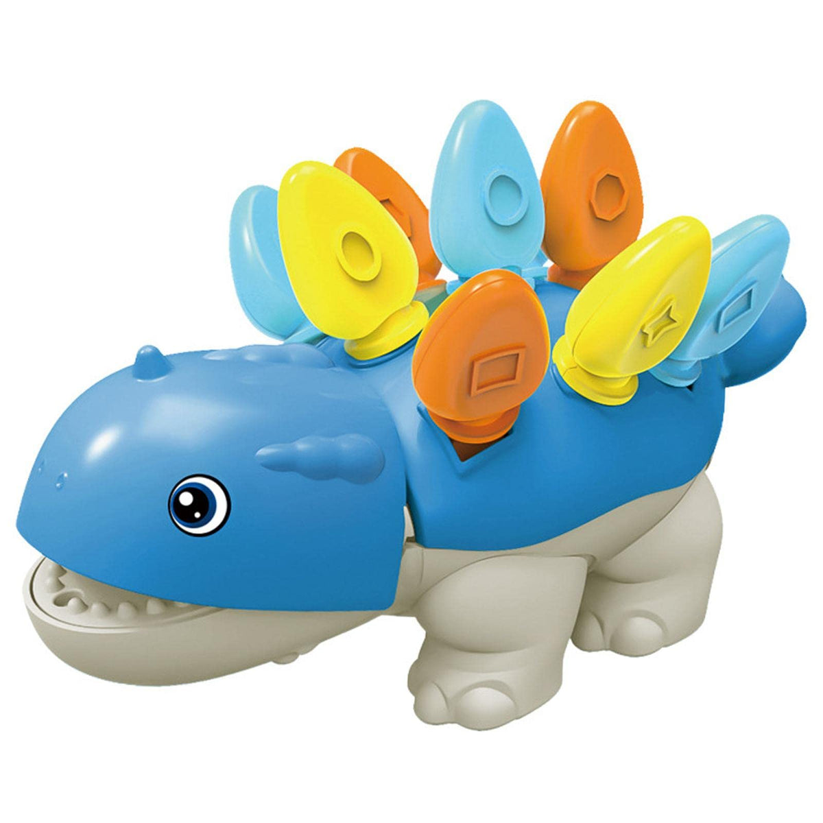 Loom Tree Montessori Fine Motor Dino Toy Souptoys For Boy Girl Toddlers Preschool Blue | Toys For Baby | Developmental Baby Toys