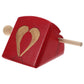 Excluzo 1 Set Percussion Wooden Fish Toy Wood Child Nationality Red