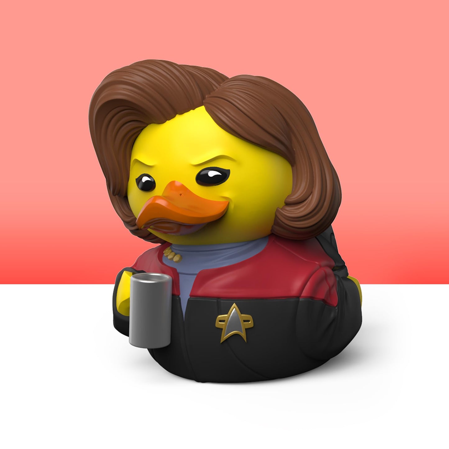 TUBBZ Star Trek Mini Janeway Figure - PVC Collectible - Kathryn Janeway (Mini) - Model NS4912