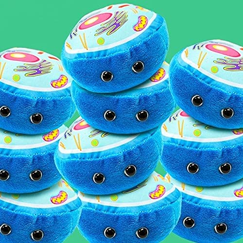 Giantmicrobes Animal Cell Plush - Learn About Cell Biology And Life Science With This Educational Plush, Memorable Gift For Students, Educators, Scientists, And Anyone With A Healthy Sense Of Humor