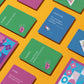 FITZ The Queer Agenda Party Game - 350 LGBTQ+ Cards, 3-10 Players, Cardstock, Multicolor, Ages 17+, Model TGTQABP2