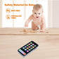 Ella Dream Baby Phone Toy For 1 Year Old Toddlers, Musical Cell Phone Toy With Light And Sound, Pretend Play Toy For Boys And Girls, Gifts For Birthday, Holiday (Black)