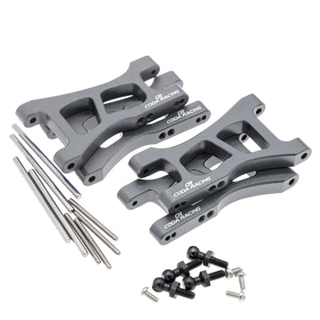CODA Racing 4-Pack Alloy Front&Rear Suspension Arms for Traxxas 1/18 LaTrax Teton Desert Prerunner SST -Replaces Part 7630