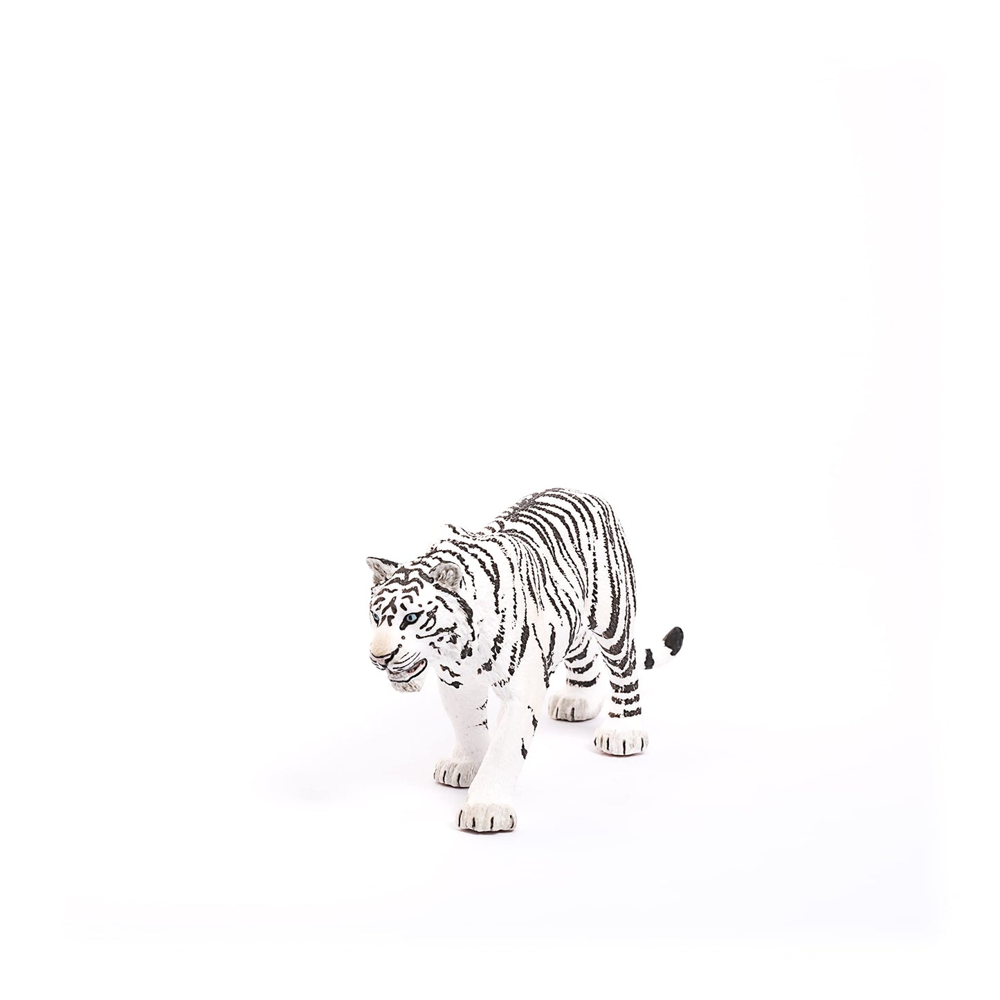 Schleich Wild Life Realistic White Tiger Figurine - Authentic And Highly Detailed Wild Animal Toy, Durable For Education And Fun Play For Kids, Perfect For Boys And Girls, Ages 3+
