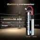 HRB 2PCS 3S Lipo Battery 4000mAh 11.1V 60C RC Lipo Batteries for RC Airplane, RC Helicopter, RC Car, RC Truck, RC Boat