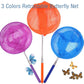 Dewel Kids Telescopic Butterfly Fishing Nets Butterfly Catchers For Kids Insect Catching Nets Outdoor Tools For Catching Bugs Fish Insect,Pop Up Mesh Cage Tweezers And Pliers Kit Extendable 34 Inches