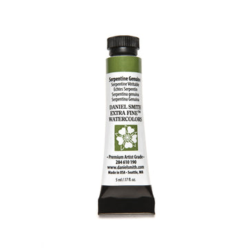 Daniel Smith 284610190 Extra Fine Watercolors Tube, 5Ml, Serpentine Genuine, 0.17 Fl Oz (Pack Of 1)