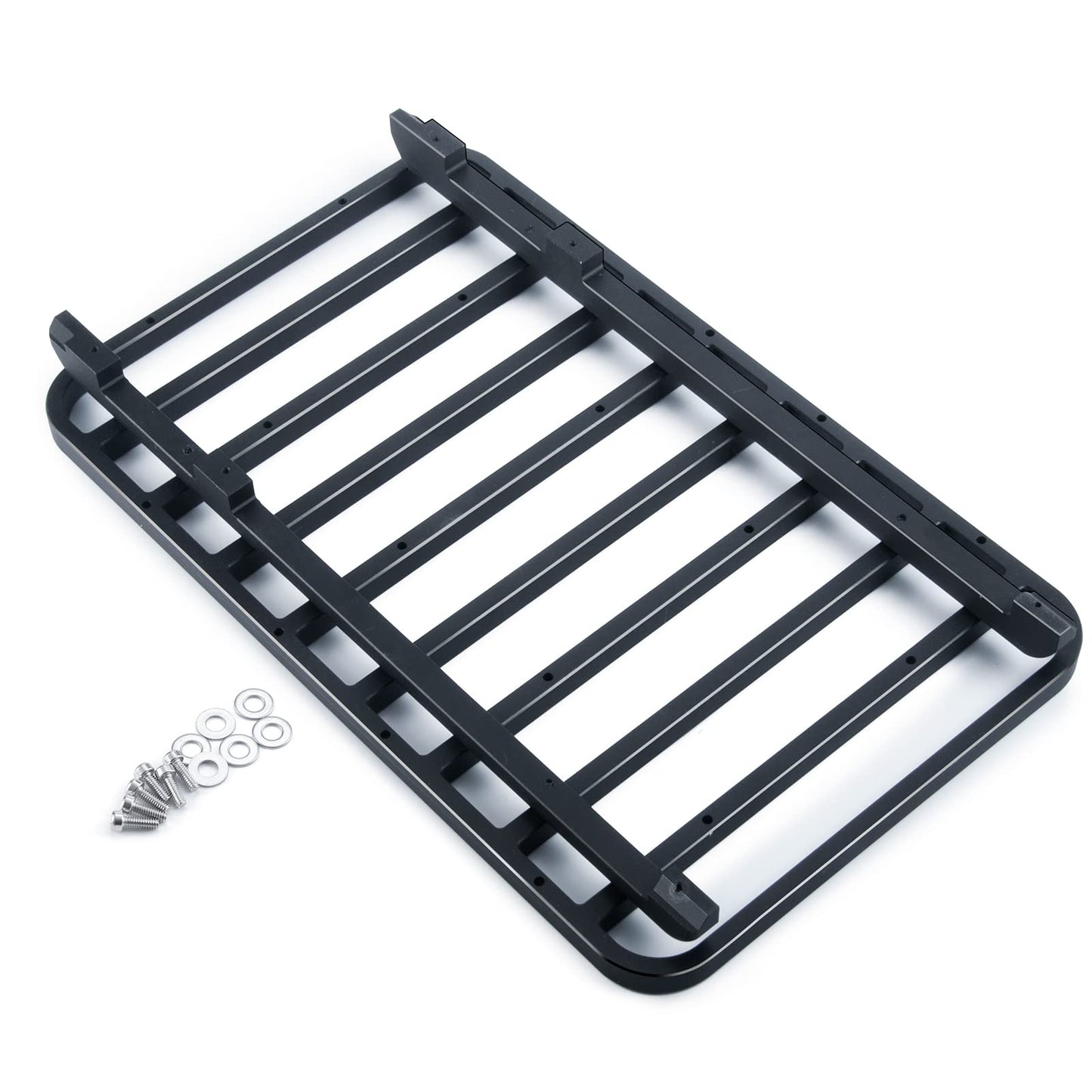 MORLORDY Metal RC Roof Rack Luggage Rack Set for 1/10 Scale RC Crawler Car TRX4 2021 Bronco Upgrades